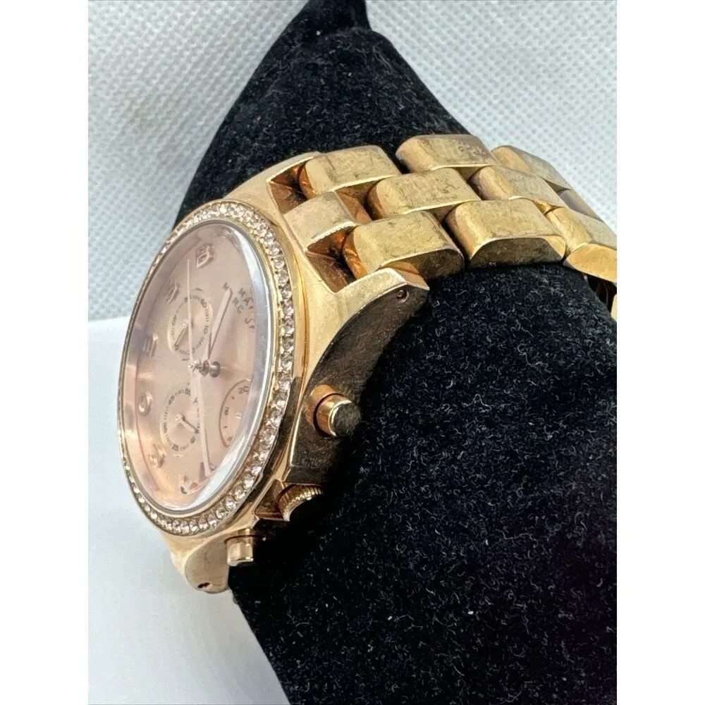 Marc Jacobs Henry MBM3118 Womens Stainless Steel Analog Dial Quartz Watch JNA708